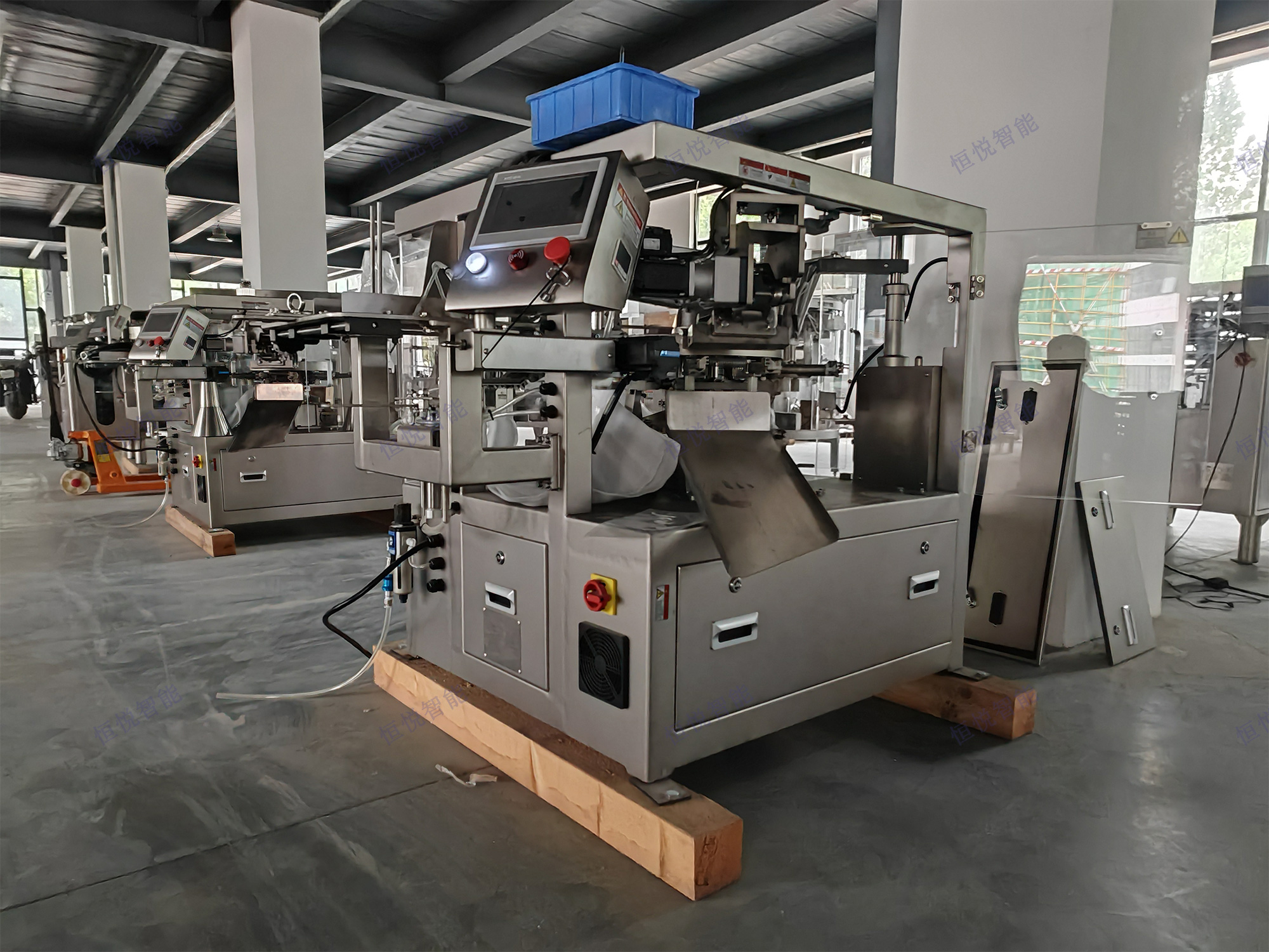 小型给袋式一级大香蕉黄片高效包装