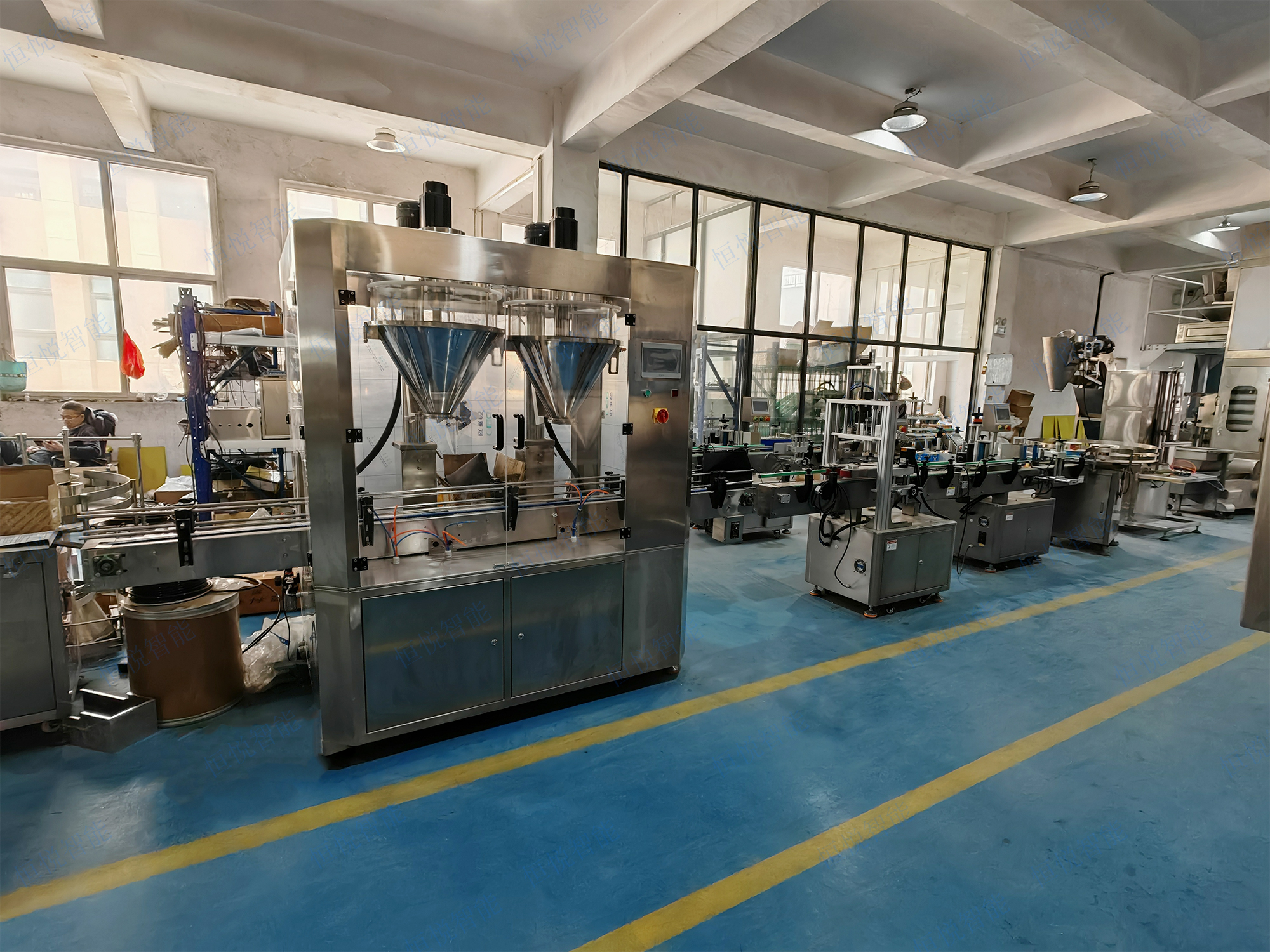 粉末灌装机全自动生产线 粉末灌装机全自动生产线